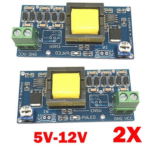 2x High Voltage DC-DC Boost Converter 5-12V Step Up To 300V-1200V Power Modules - 第 1/11 張圖片