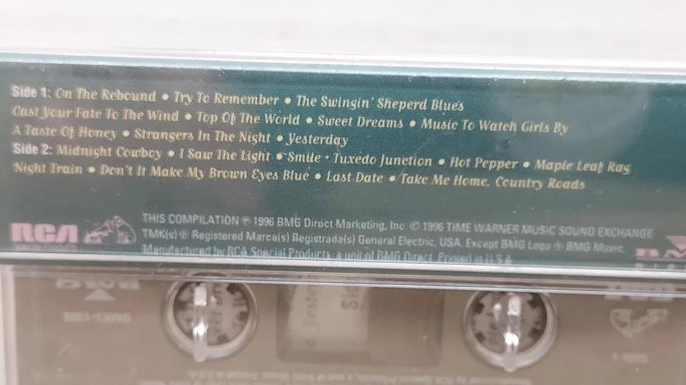 Floyd Cramer NEW  SEALED VTG CASSETTE TAPE 20 Best Loved Favorites 1997 NOS - Image 4 of 4