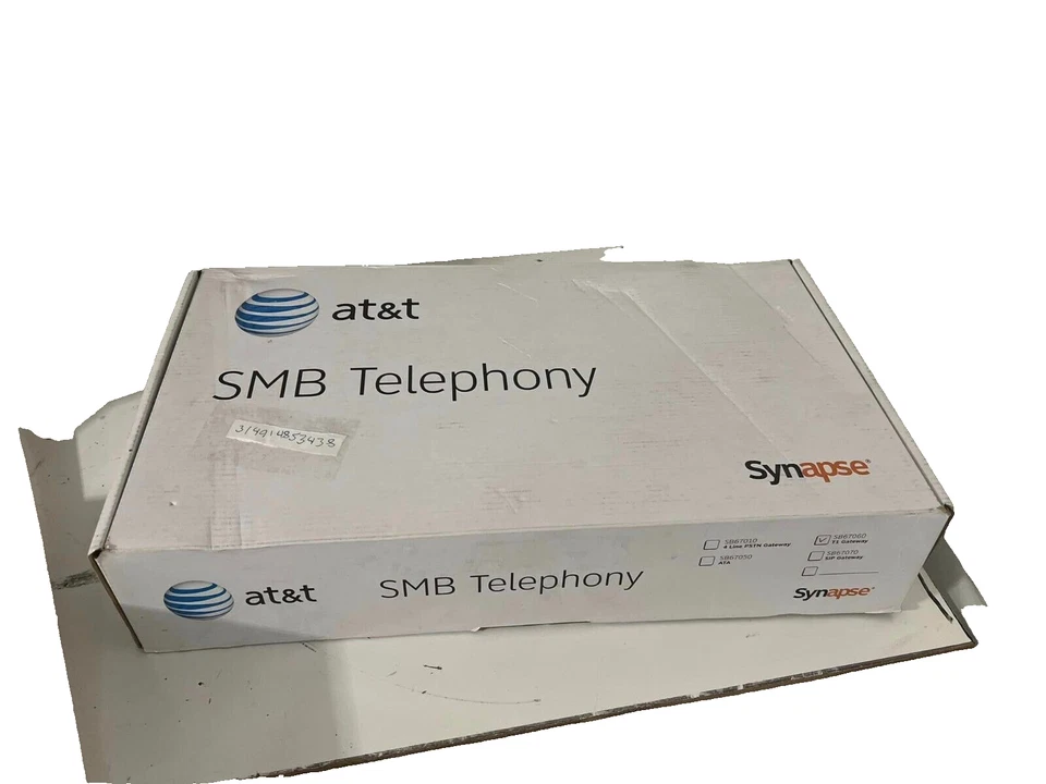 AT&T Synapse SB67060 T1/PRI Gateway PSTN/PBX Synapse Deskjets NEW. - Image 2 of 4