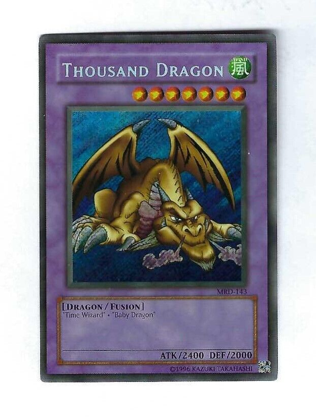 Thousand Dragon MRD-143 - Yugioh - unlimited Edition Secret Thousand Dragon MRD-143 - Yugioh - unlimited Edition Secret
