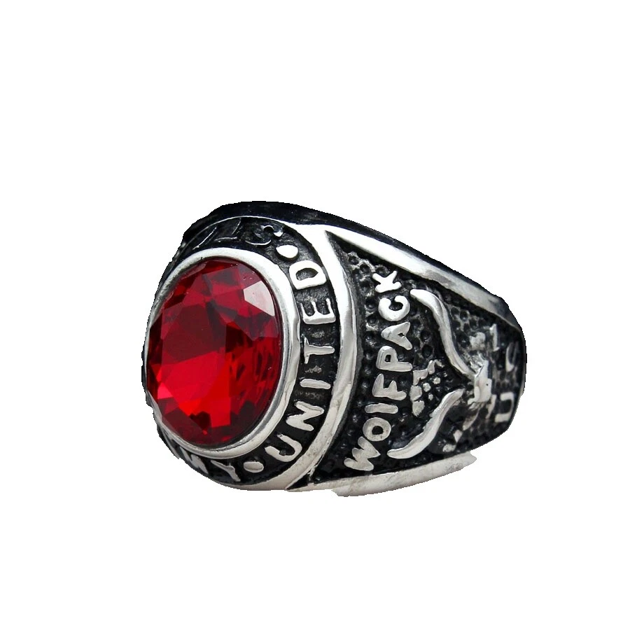 Signos y símbolos Ruby Anillos para hombres