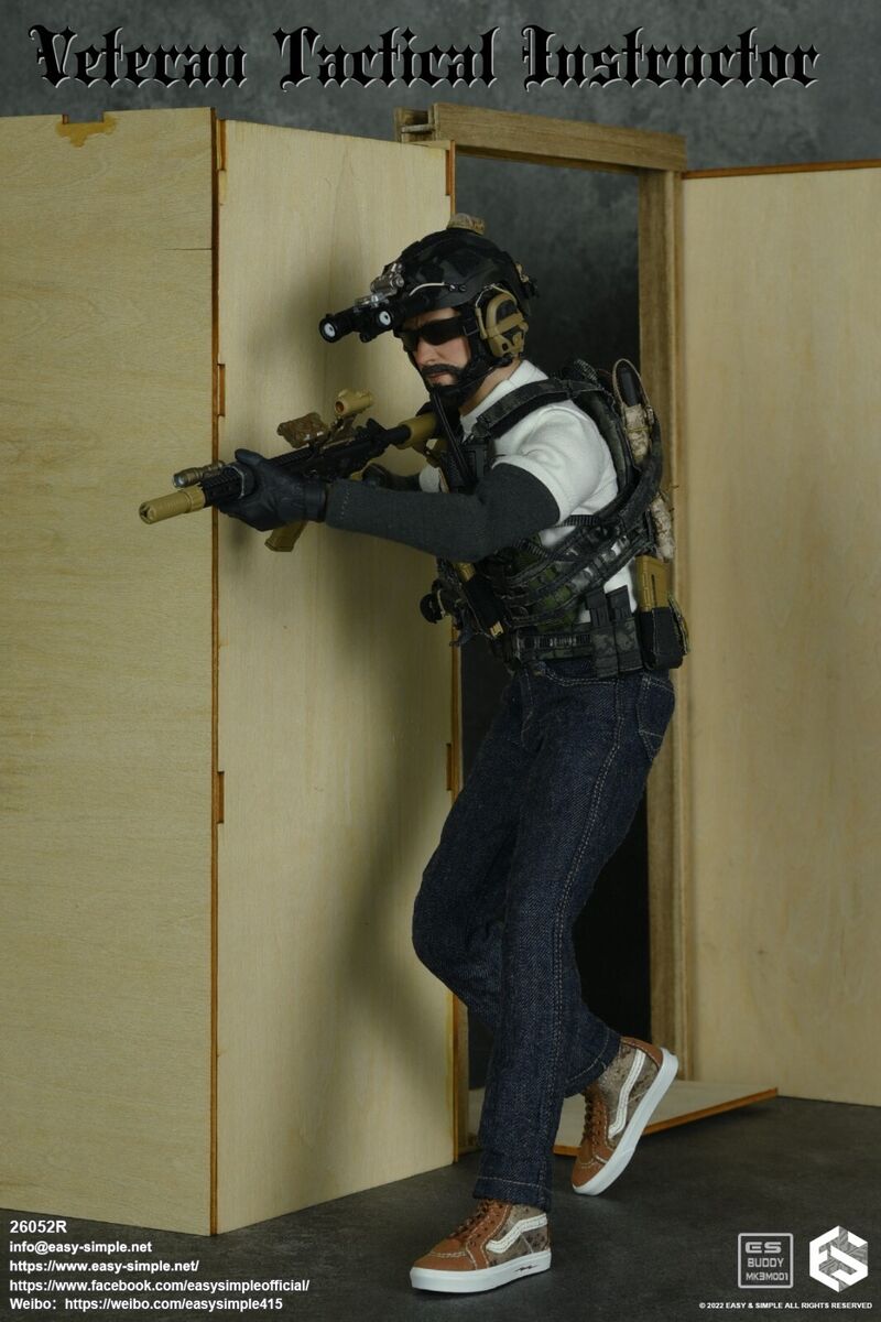 New Easy&Simple 26052R 1/6 GBRS Veteran Tactical Instructor New Easy&Simple 26052R 1/6 GBRS Veteran Tactical Instructor