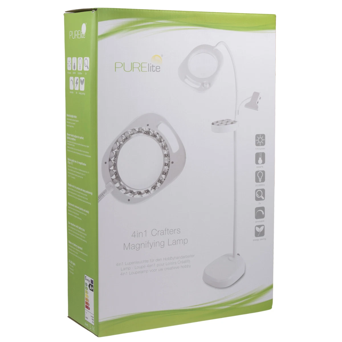 Purelite 4 in 1 on sale crafters magnifying lamp