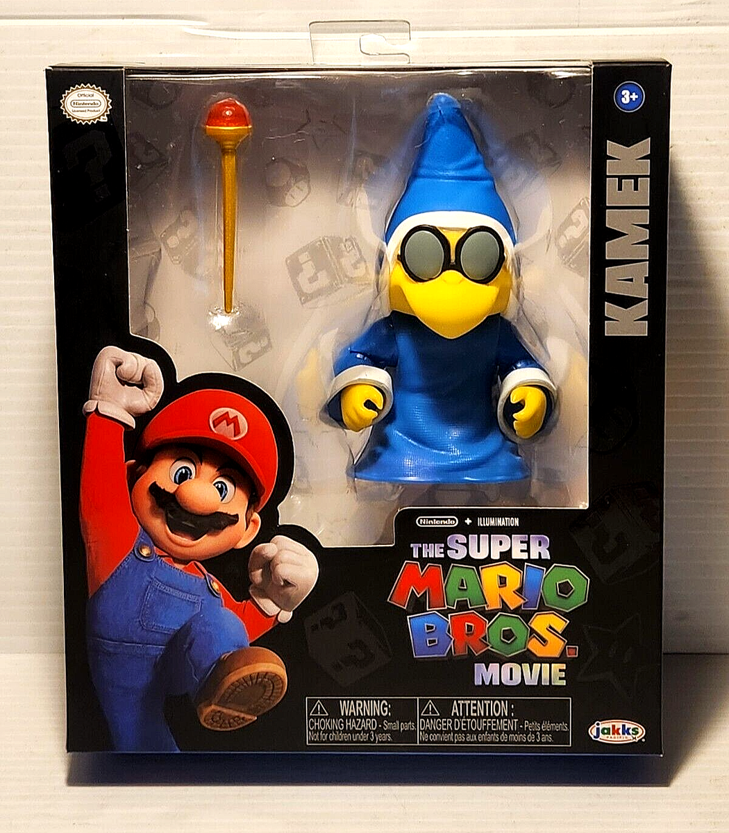 Super Mario Bros. Kamek Sorcerer & Advisor Movie Action Figure by