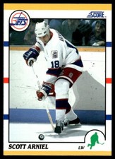 1990-91 Score Rookie & Traded SCOTT ARNIEL #68T Jets FREE Ship!
