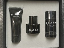 NEW KENNETH COLE BLACK 3 PC SET 1.7 Oz EDT /3.4 AFTER SHAVE/ DEODORANT NIB
