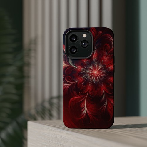 Floral Magnetic Tough Case, Stylish Phone Cover, Unique Gift, Protective Case - 第 117/129 張圖片