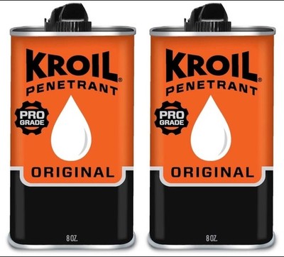 Kroil KL081 Original Penetrating Oil 8 oz Drip Can, 2-Pack