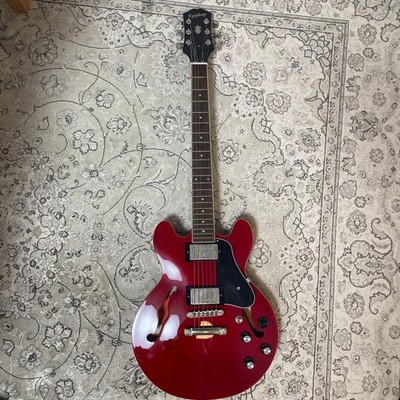 E-Gitarre Epiphone ES-339 Semi Hollow Red S/N 24041510158