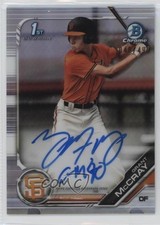 2019 Bowman Draft Chrome Pick Refractor 40/499 Grant McCray #CDA-GM Auto 07m7