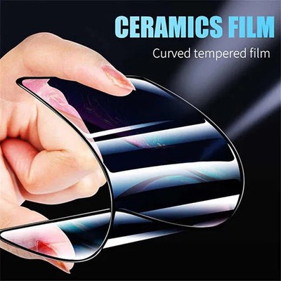 Für iPhone 13 Keramik Flexible 3D Oleophobe Bruchsichere Folie Displayschutzfolie
