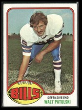 1976 Topps - Walt Patulski #358 Buffalo Bills Defensive End VG