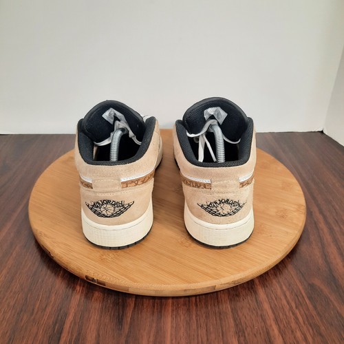 Nike Air Jordan 1 Low SE Womens 8 (6.5Y) Shoes Brown Elephant Basketball Sneaker - Picture 4 of 10