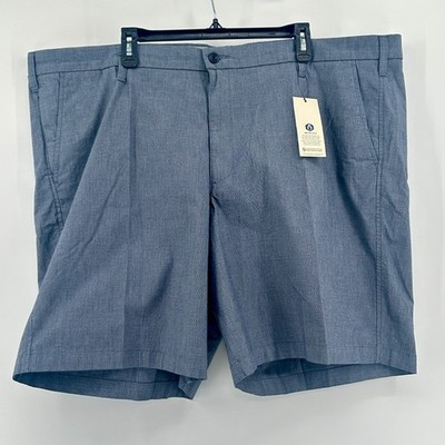 Dockers Ultimate Short Mens 46 Blue Heather Supreme Flex Big & Tall New