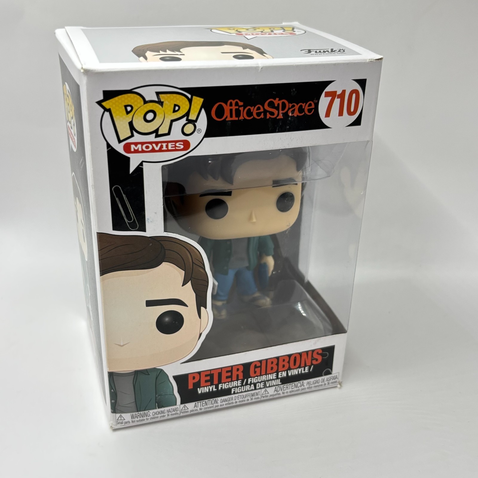 Funko Pop! Vinyl: Peter Gibbons #710 Movies Office Space See Pictures