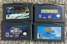 Lot 4 Narnia, Jimmy Neutron Boy Genius, Over The Hedge, Franklin The Turtle VG+