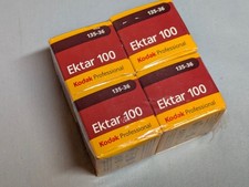4 Rolls of Kodak Ektar 100 Color Negative Film 135-36