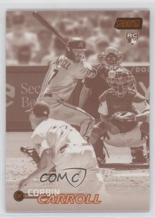 2023 Topps Stadium Club Sepia Corbin Carroll #131 0p1n
