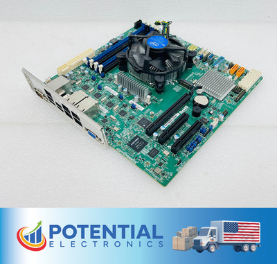 USED - Supermicro X11SSH-LN4F Motherboard Intel With E3-1220V5 3.00GHz