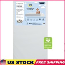 Waterproof Dual Sided Crib Mattress Non-Toxic Firm Fiber Core Safe Baby New