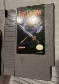Final Fantasy (Nintendo NES, 1990) Game Only - Authentic, Tested, Working
