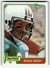1981 Topps #444 Bruce Hardy RC