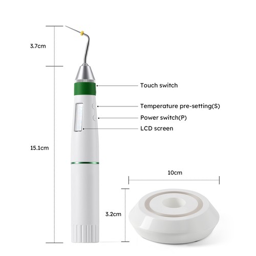 Sistema de obturación de gutapercha dental con pistola calentadora / cortador de - Foto 50 di 59