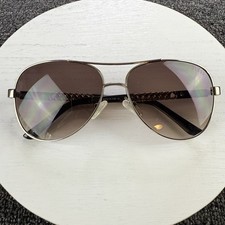 Guess Women’s Aviator Sunglasses Frame GF6006 Gold Black Gradient Lens 60-14-135