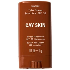CAY SKIN Isle Invisible Sunstick SPF 35, 0.5 oz