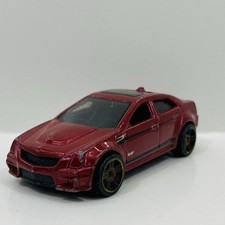 Hot Wheels 09 Cadillac CTS-V Maroon 2013 HW Showroom: Asphalt Assault Loose