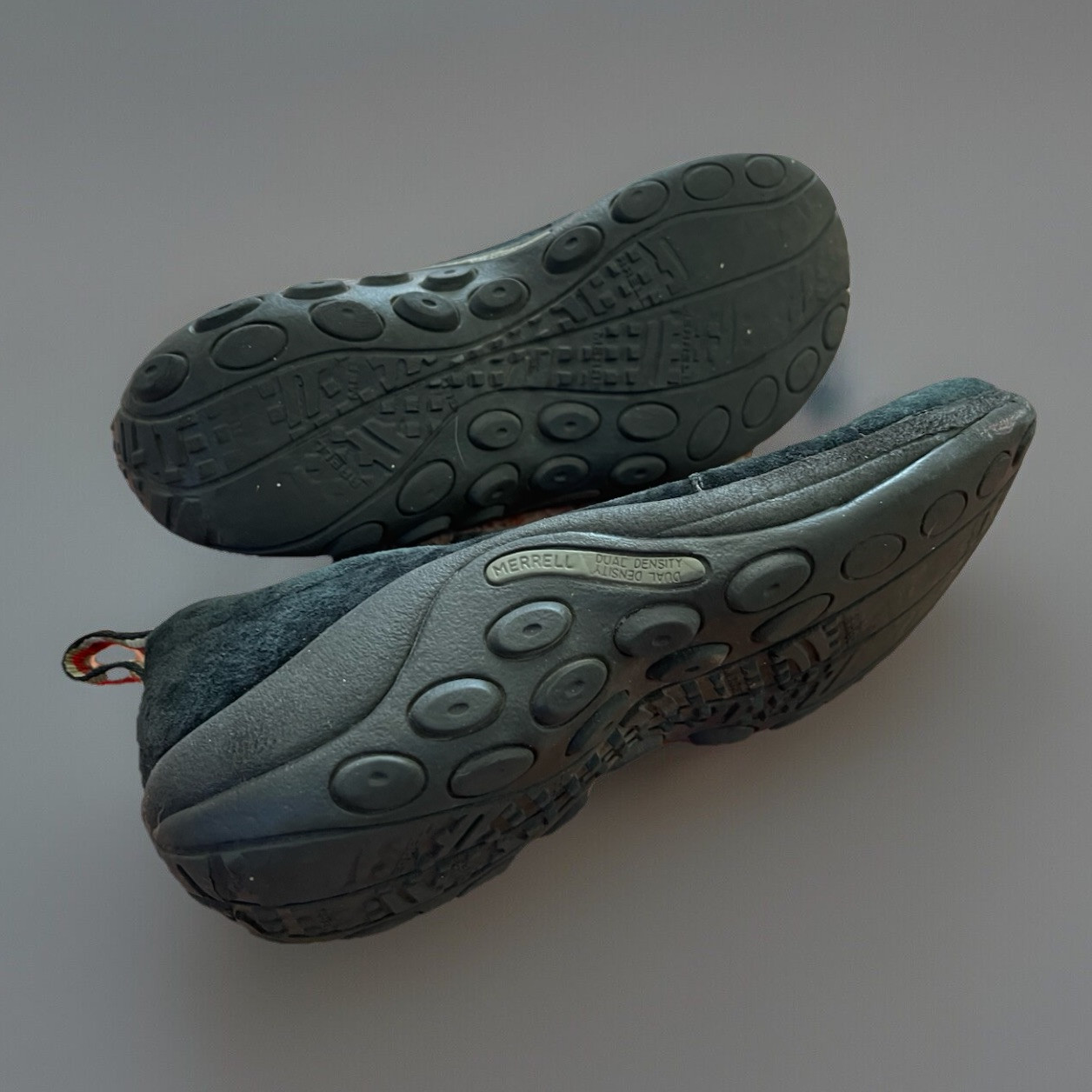 Merrell scarpe uomo 7 5 nere scamosciate giungla finte slip on