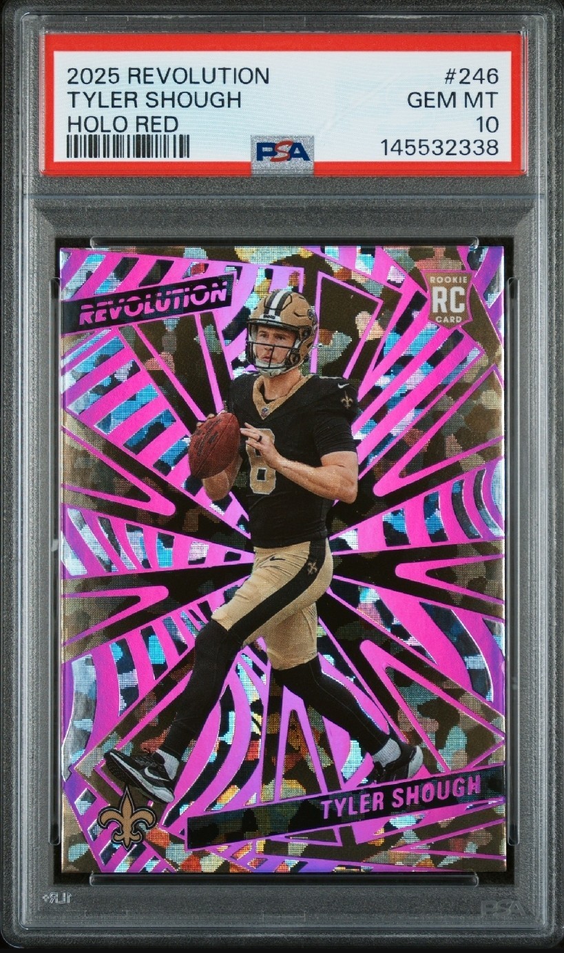 Tyler Shough Panini Revolution #246 Holo Red
