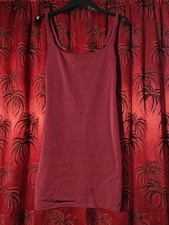 Vintage Burgundy Nancy Ganz Bodyslimmers Dress With Straps / Shapewear