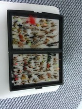 Fly Hooks Lures trout Flies Tying Bait Angling Salmon fly fishing joblot