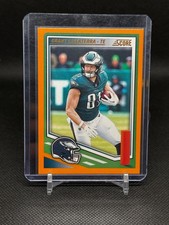 2025 Panini Score - Orange - #219 Grant Calcaterra - Eagles