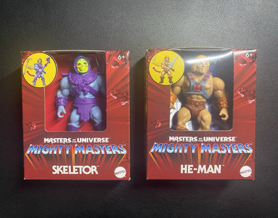 Mattel Masters of the Universe Mighty Masters Set He-Man & Skeletor JLJ11/JLJ13