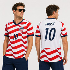 Vintage US Soccer Shirt Custom Name Number 2026 Retro Football Jersey Heritage