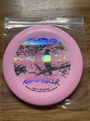 Discmania Flex 3 Color Glow Pink 176g D-Line Rainmaker McMahon disc golf putter