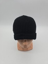 Hurley Beanie Cap Mens Black Solid .