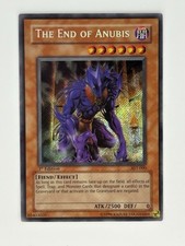 The End of Anubis AST-000 Ancient Sanctuary  Secret Rare 1st Edition NM