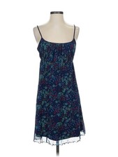 Target Women Blue Casual Dress XS