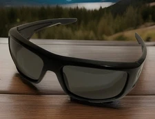 Spy Colt Sunglasses Shiny Black on Black lens vintage Rare 63-16 125 Mens Unisex