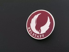 A RARE  RED VINTAGE LIMITED EDITION BELSTAFF MOTORCYCLE JACKET PIN BADGE