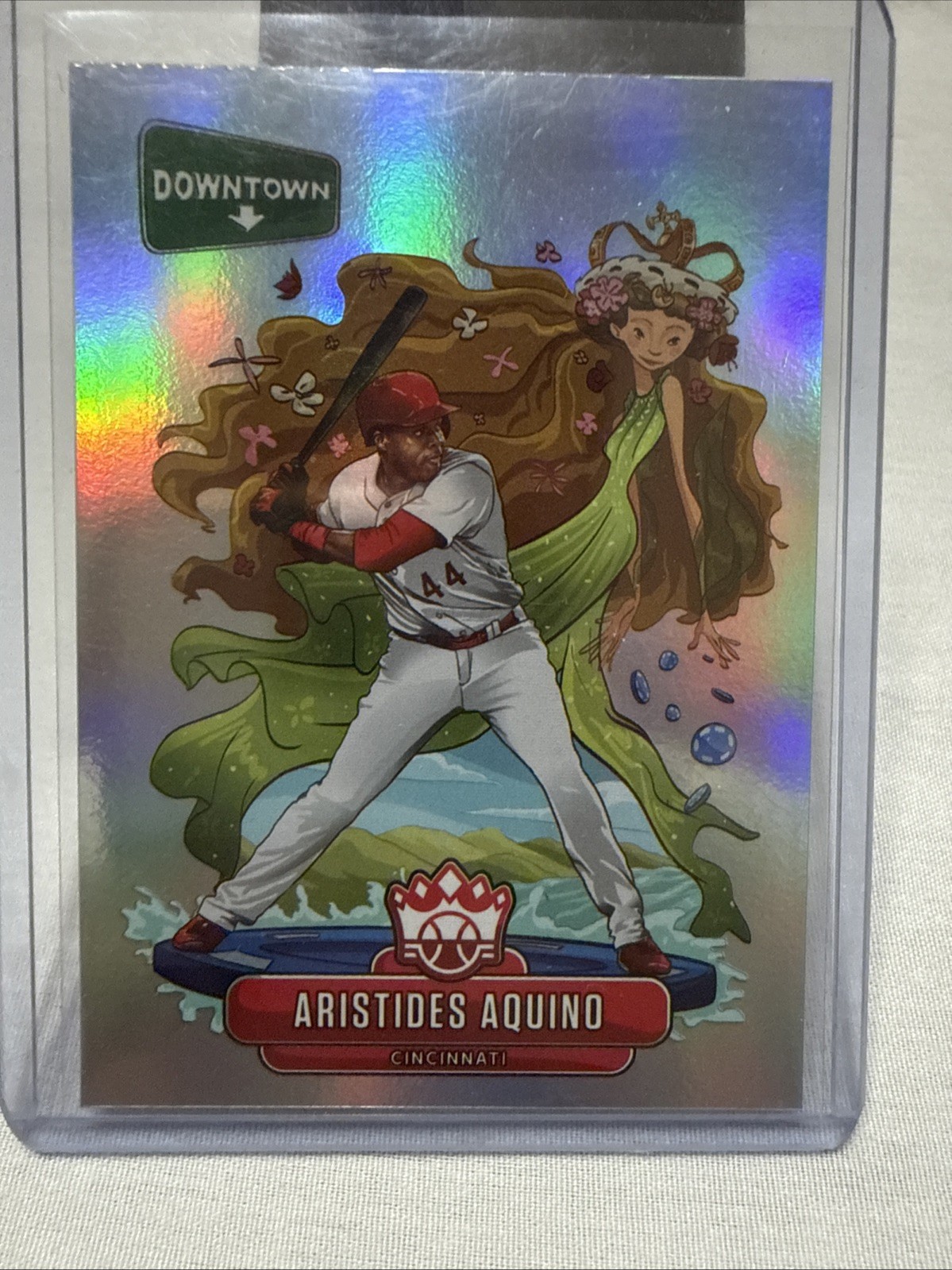 2020 Panini Diamond Kings - Downtown Aristides Aquino #D14 (RC)
