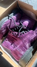 Limited Edition Dr. Martens Purple Castel Velvet Boots | UK 7