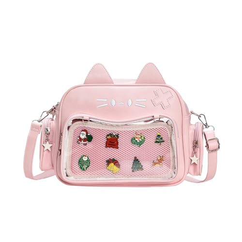 Ita Bag Backpack Crossbody Bag Cat Shoulder Bags Multi-Purpose Pin Display with
