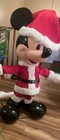 Disney 4’ Animated Holiday Mickey Mouse Home Depot Christmas prop W/box — photo 1