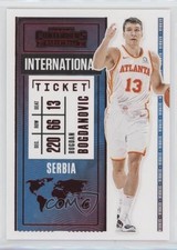 2020-21 Panini Contenders International Ticket Red Bogdan Bogdanovic #26 03rx