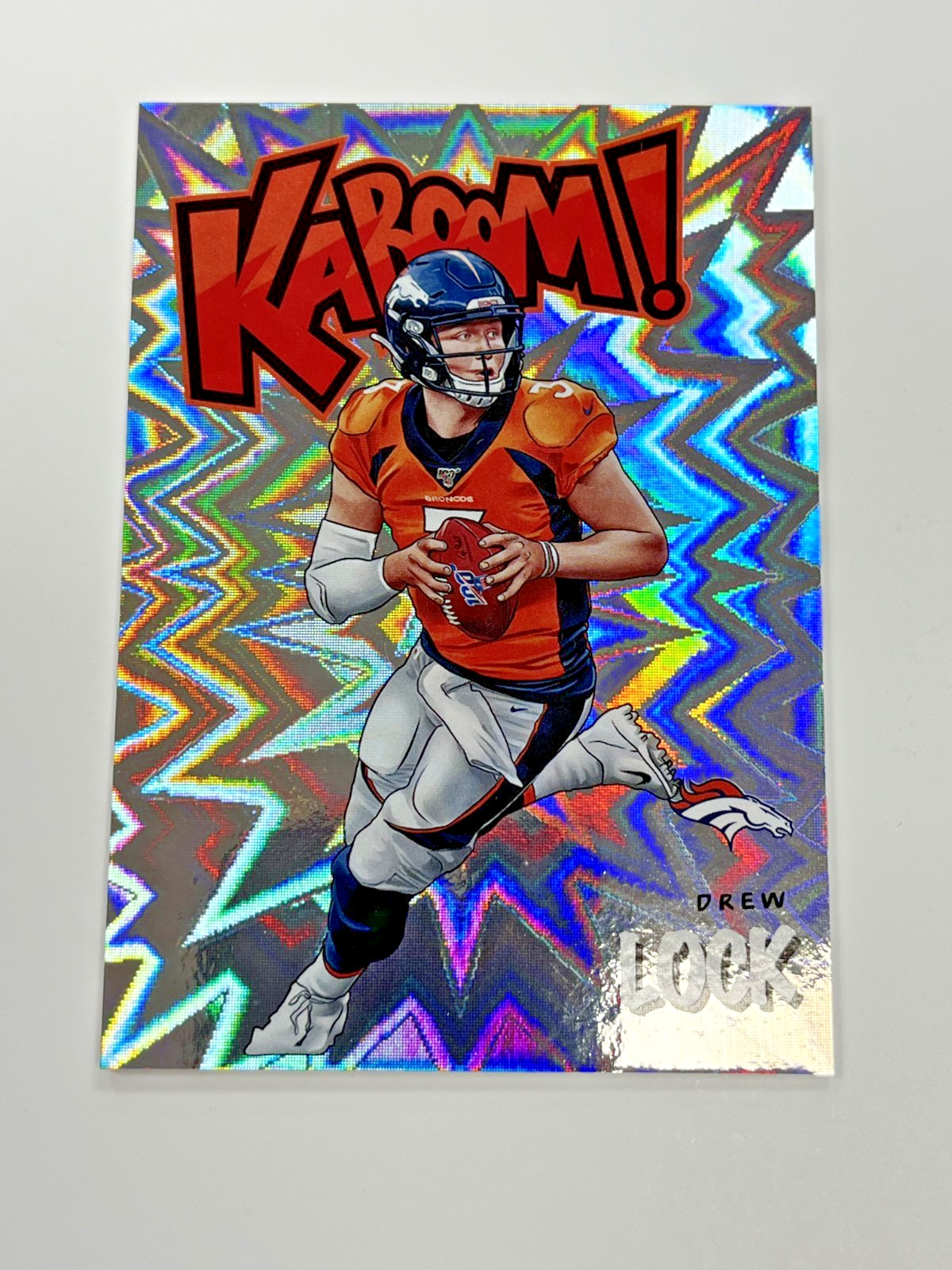 DREW LOCK KABOOM! K-DL 2020 PANINI CASE HIT HIGH GRADE [R] ABSOLUTE FOOTBALL