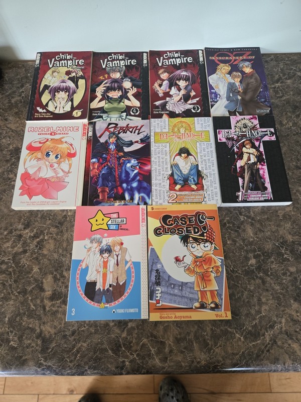 Bulk Manga Lot 10 Mixed Chibi Vampire Sister Red Etc Mature English